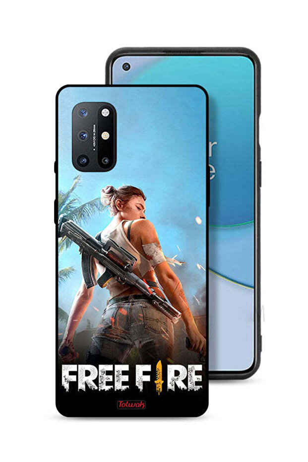 غطاء حماية لهاتف OnePlus 8T Plus 5G من فري فاير