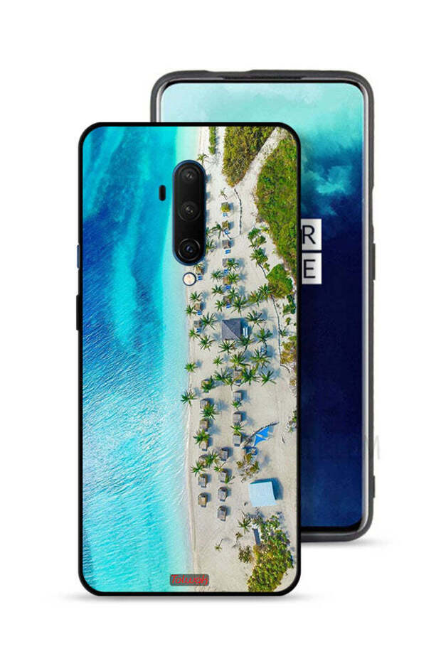 OnePlus 7T Pro Protective Case Cover Beach
