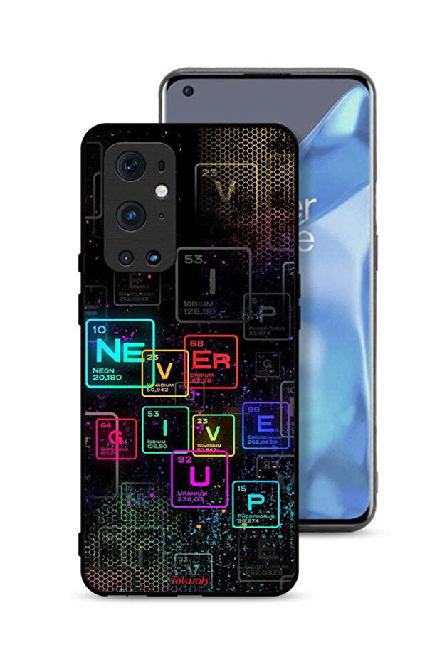 غطاء حماية لهاتف OnePlus 9 Pro 5G - فن Never Give Up
