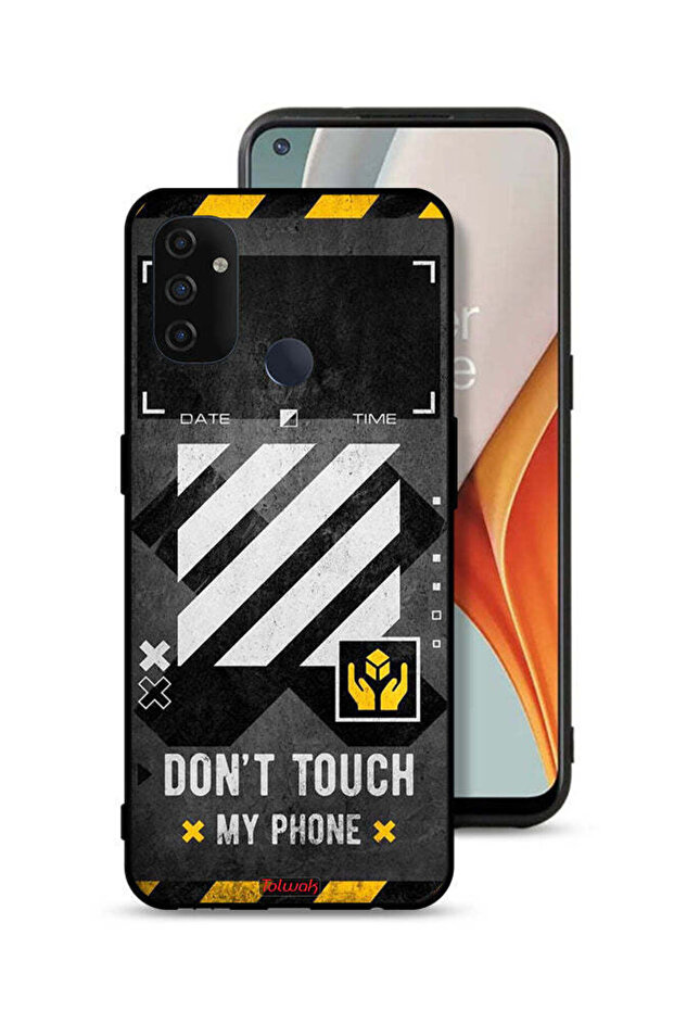 غطاء حماية لهاتف OnePlus Nord N100 - لا تلمس هاتفي