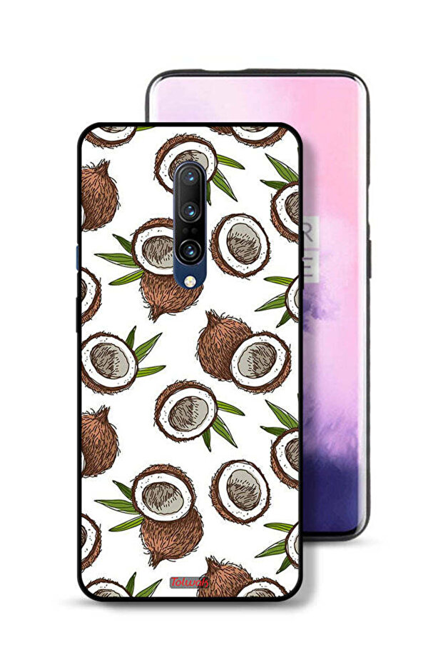 غطاء حماية لهاتف OnePlus 7 Pro بلون جوز الهند
