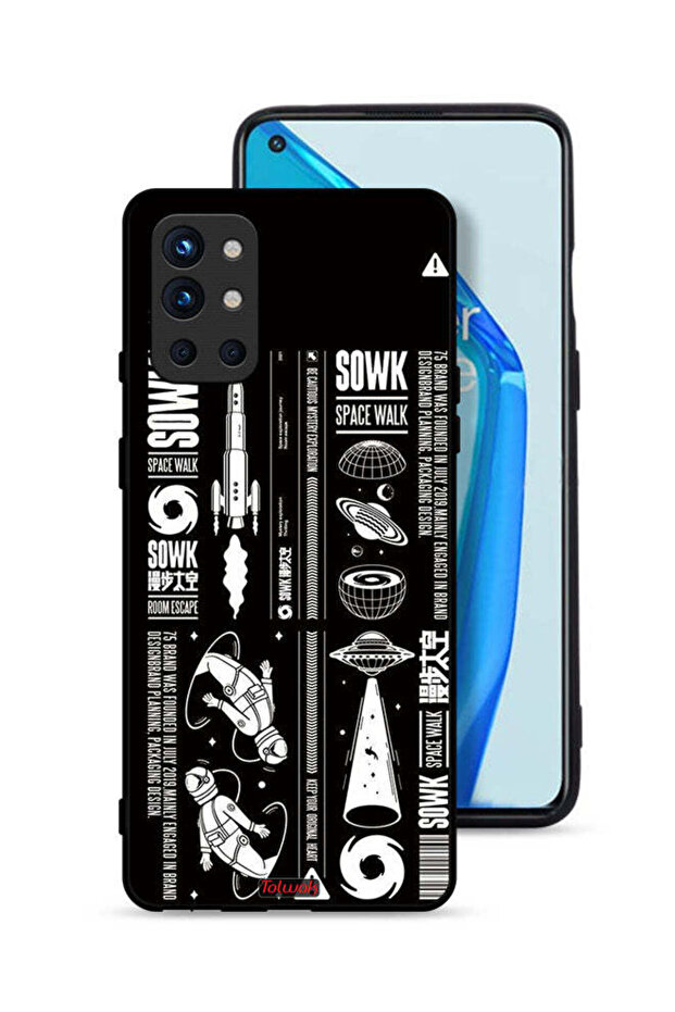 غطاء حماية لهاتف OnePlus 9R 5G، ملصق Sowk Space Walk