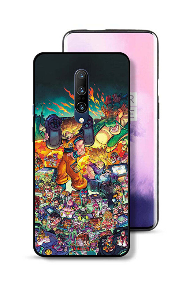 OnePlus 7 Pro Protective Case Cover Gamer Art Doodles