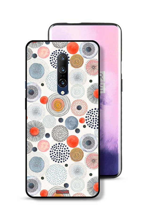 OnePlus 7 Pro Protective Case Cover Cotton Flowers Pattern