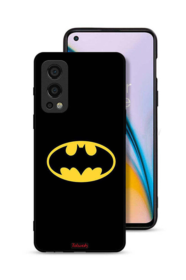 غطاء حماية لهاتف OnePlus Nord 2 5G بشعار باتمان