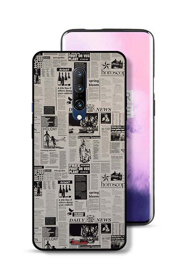 غطاء حماية لهاتف OnePlus 7 Pro مع تسجيلات صحفية