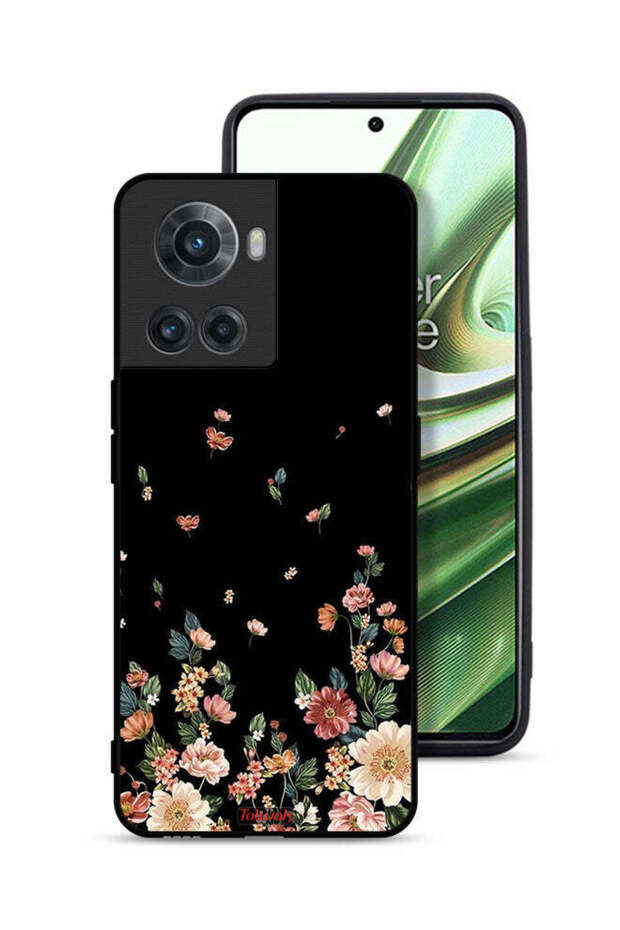 OnePlus 10R 5G Protective Case Cover Small Flowers In Bottom
