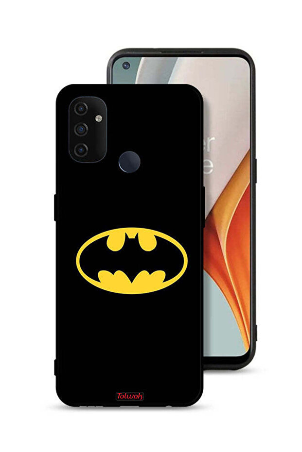 غطاء حماية لهاتف OnePlus Nord N100 بشعار باتمان