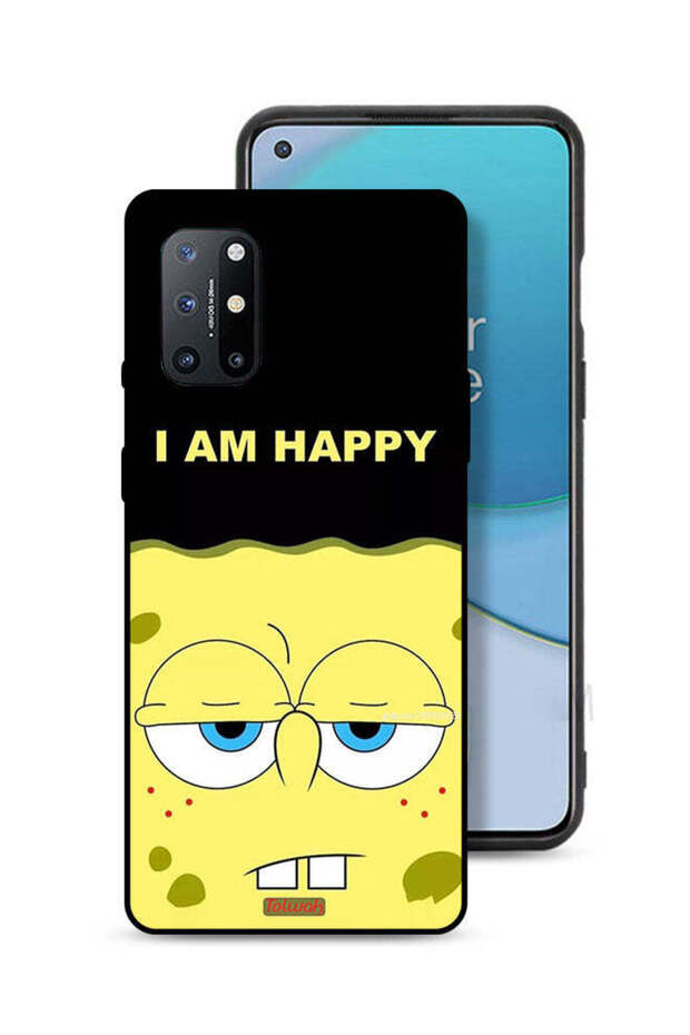 غطاء حماية لهاتف OnePlus 8T 5G "أنا سعيد"