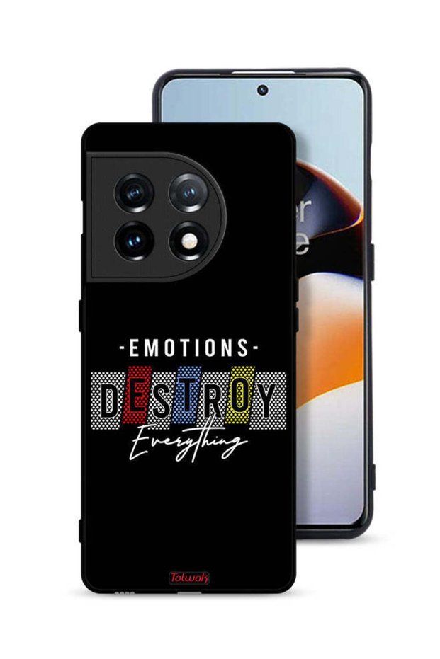 غطاء حماية لهاتف OnePlus 11 5G - العواطف تدمر كل شيء