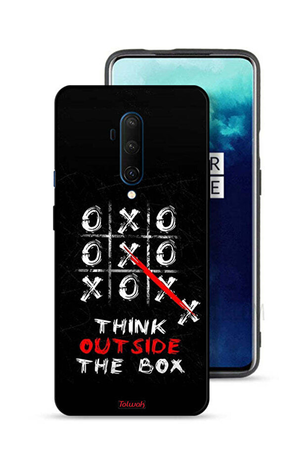 غطاء حماية لهاتف OnePlus 7T Pro - فكر خارج الصندوق