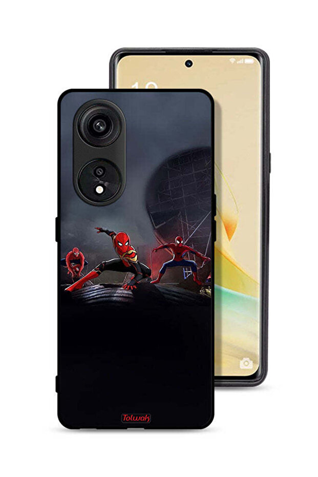 Oppo A1 Pro Protective Case Cover Three Spiders