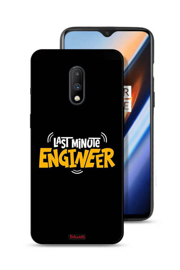 OnePlus 7 Protective Case Cover Last Minute Engineer