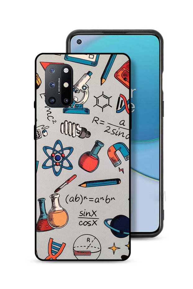 غطاء حماية لهاتف OnePlus 8T Plus 5G - علامات علمية