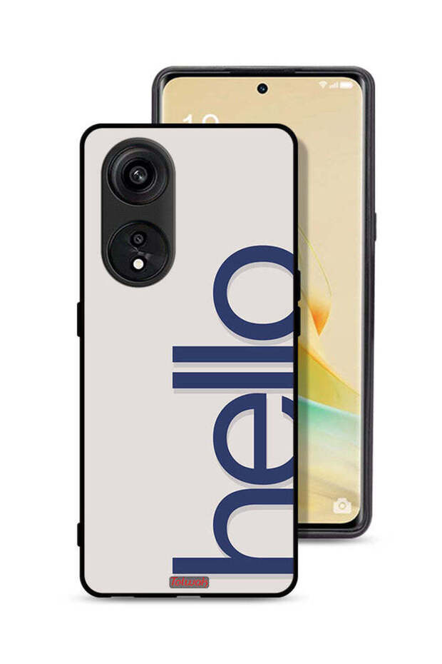 Oppo A1 Pro Protective Case Cover Hello