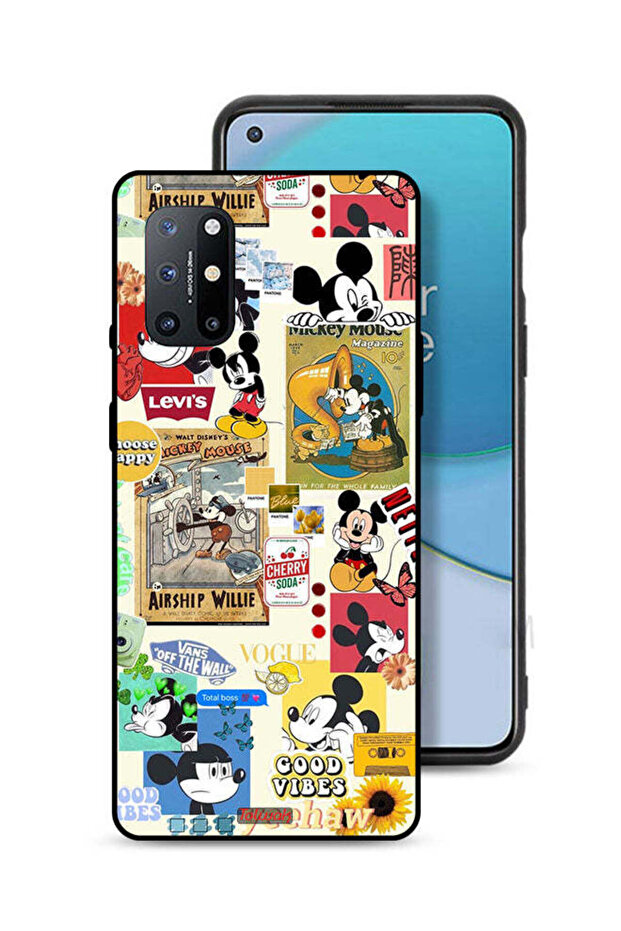 OnePlus 8T 5G Protective Case Cover Chose Happy And Stickers