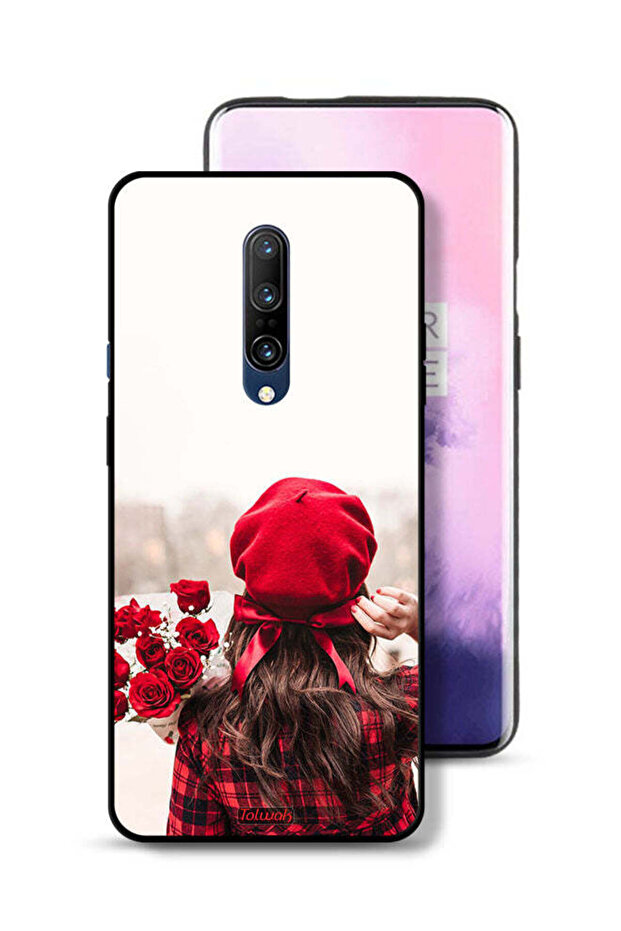 OnePlus 7 Pro Protective Case Cover Holding Flowers