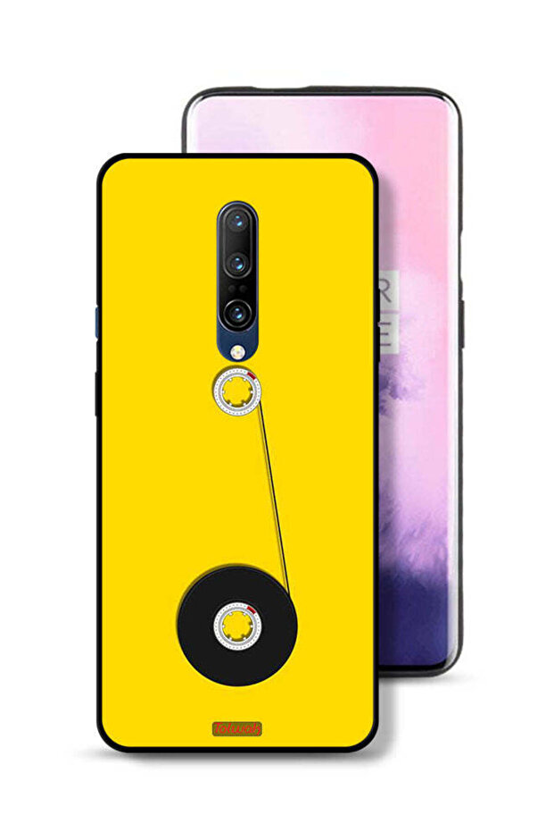 غطاء حماية لهاتف OnePlus 7 Pro بتصميم عجلة كاسيت
