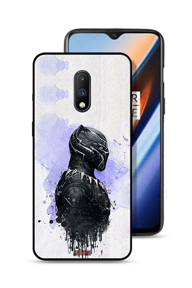 غطاء حماية لهاتف OnePlus 7 بتصميم النمر الأسود