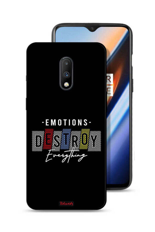 غطاء حماية لهاتف OnePlus 7 - عواطف تدمر كل شيء
