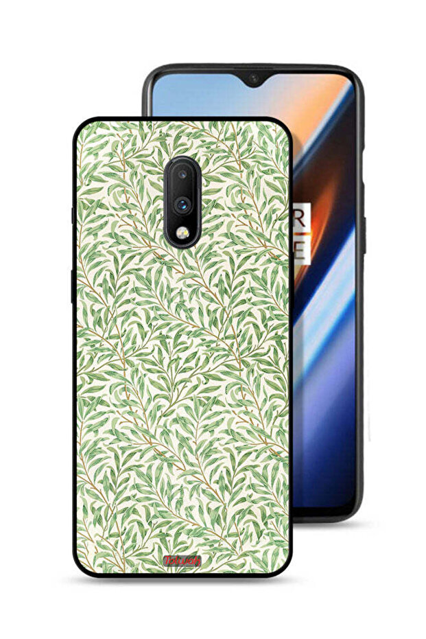 OnePlus 7 Protective Case Cover Willow Bough Famous Pattern