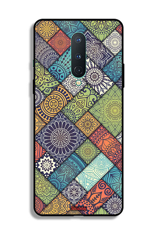 غطاء حماية لهاتف OnePlus 8 بنمط ماندالا - 2