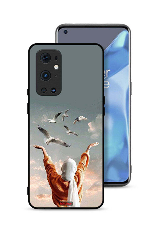 غطاء حماية لهاتف OnePlus 9 Pro 5G بطبعة طيور تحلق