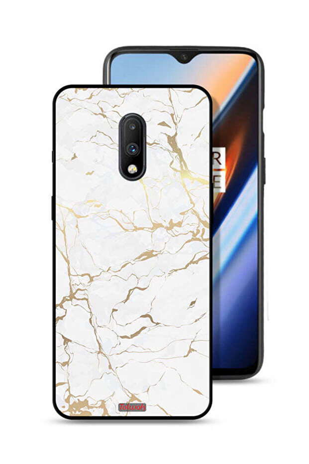 OnePlus 7 Protective Case Cover Marble Pattern - 1