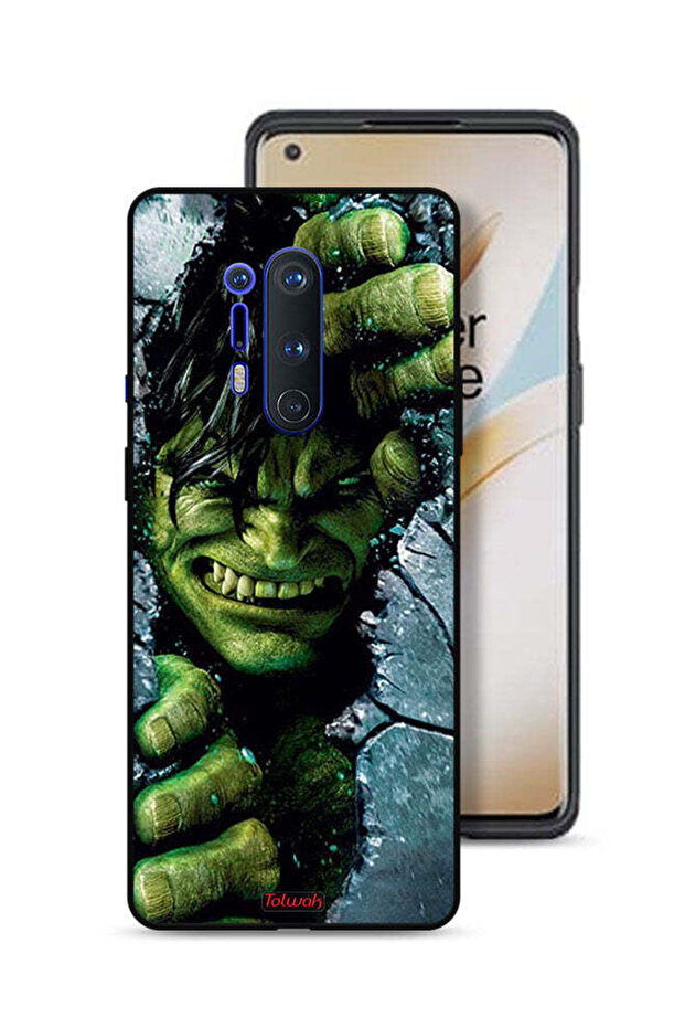 غطاء حماية لهاتف OnePlus 8 Pro بتصميم هالك المذهل