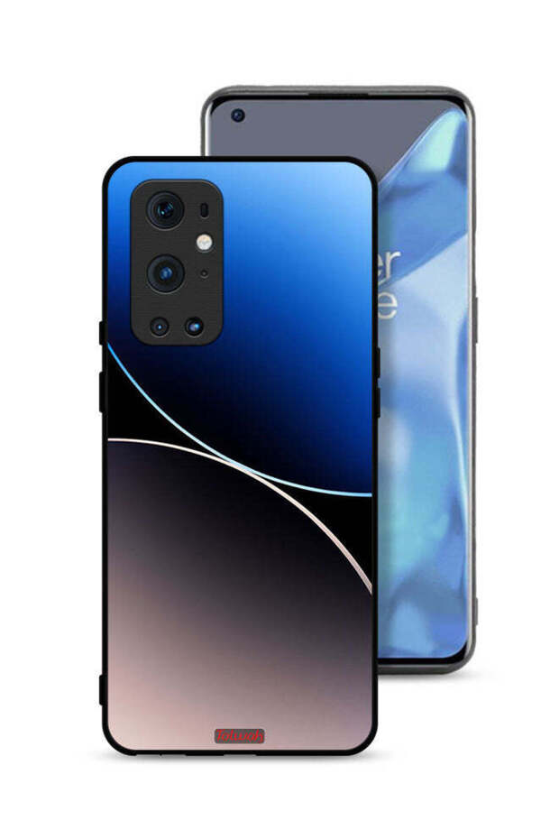 غطاء حماية لهاتف OnePlus 9 Pro 5G بنمط خطوط منحنية