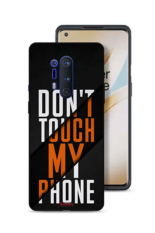 غطاء حماية لهاتف OnePlus 8 Pro - لا تلمس هاتفي