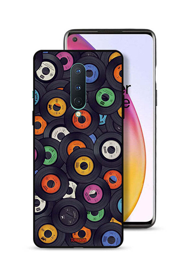 OnePlus 8 Protective Case Cover Cds Pattern - 1