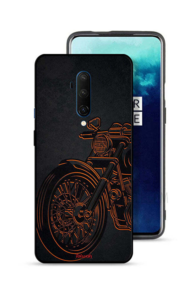 OnePlus 7T Pro Protective Case Cover Vintage Bike