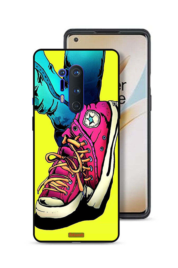 غطاء حماية لهاتف OnePlus 8 Pro بتصميم حذاء قماشي