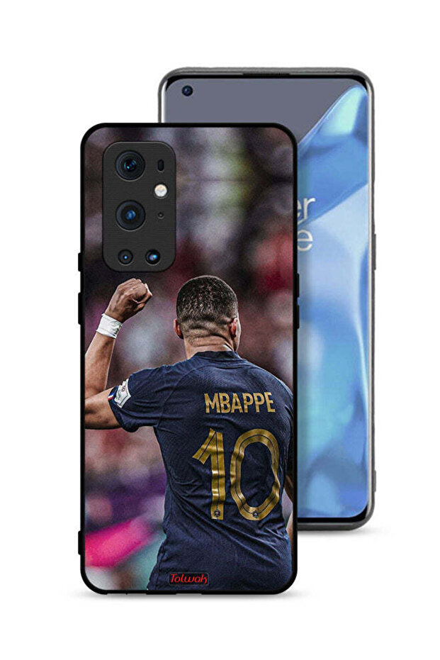 غطاء حماية لهاتف OnePlus 9 Pro 5G بتصميم Mbappe 10