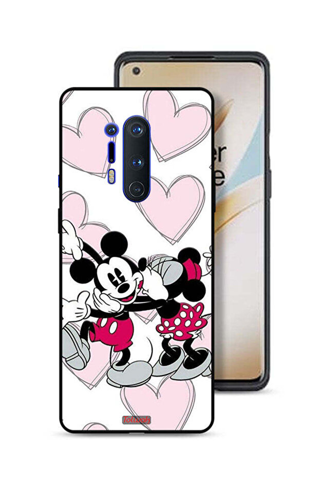 غطاء حماية لهاتف OnePlus 8 Pro بتصميم ميكي ماوس
