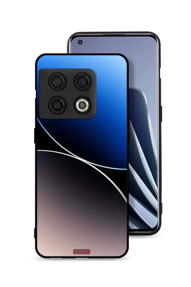 غطاء حماية لهاتف OnePlus 10 Pro 5G بنمط خطوط منحنية