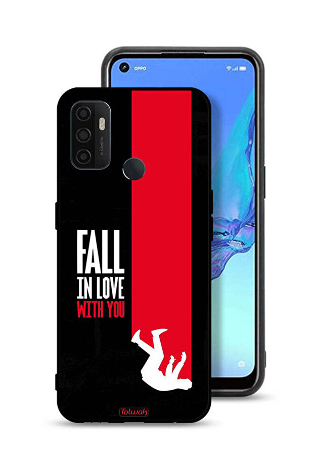 Oppo A32 Protective Case Cover Fall In Love With You