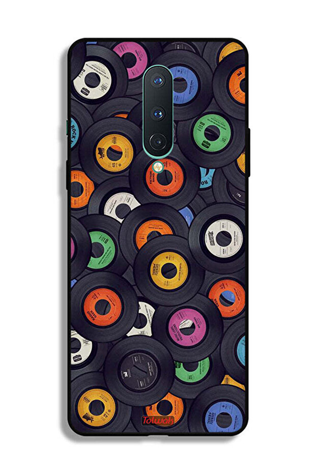 OnePlus 8 Protective Case Cover Cds Pattern - 2
