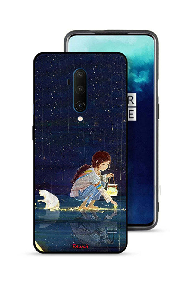 OnePlus 7T Pro Protective Case Cover Collecting Stars Art