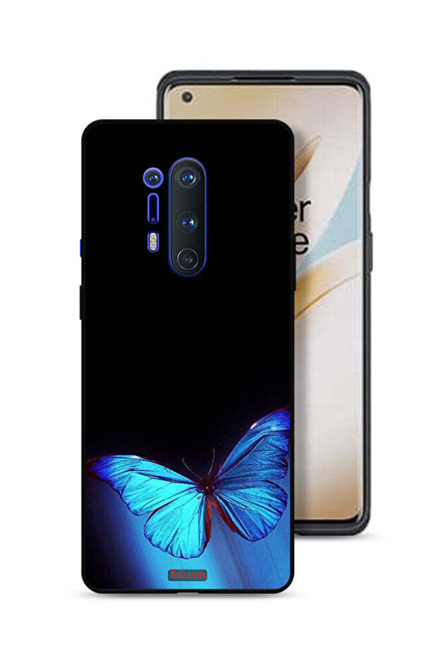 غطاء حماية لهاتف OnePlus 8 Pro بتصميم فراشة