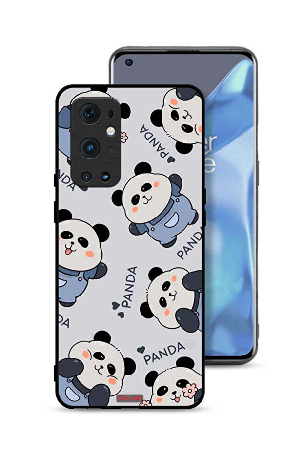 غطاء حماية لهاتف OnePlus 9 Pro 5G بنمط الباندا