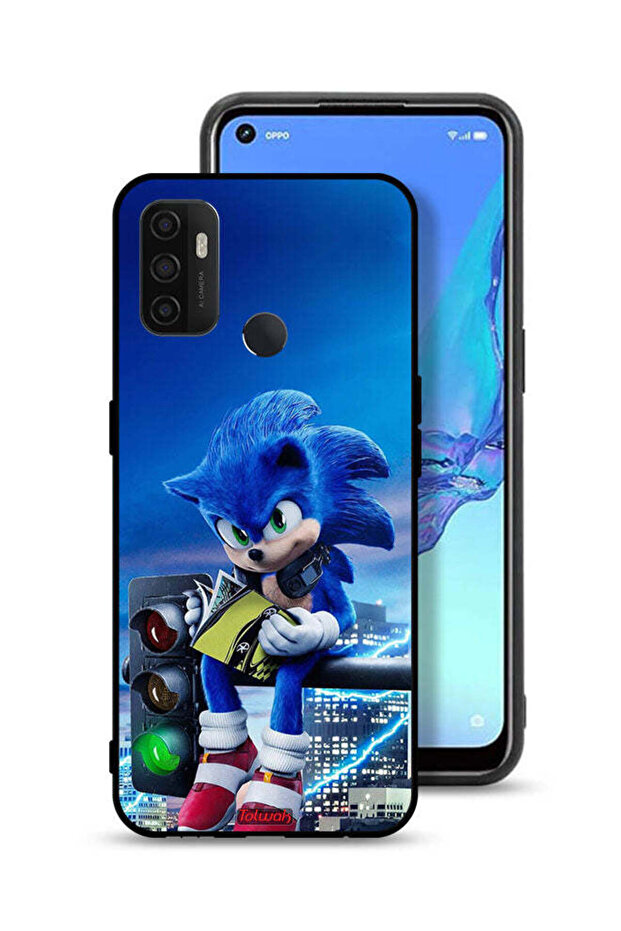 غطاء حماية Oppo A11s بنمط سونيك ريدينج