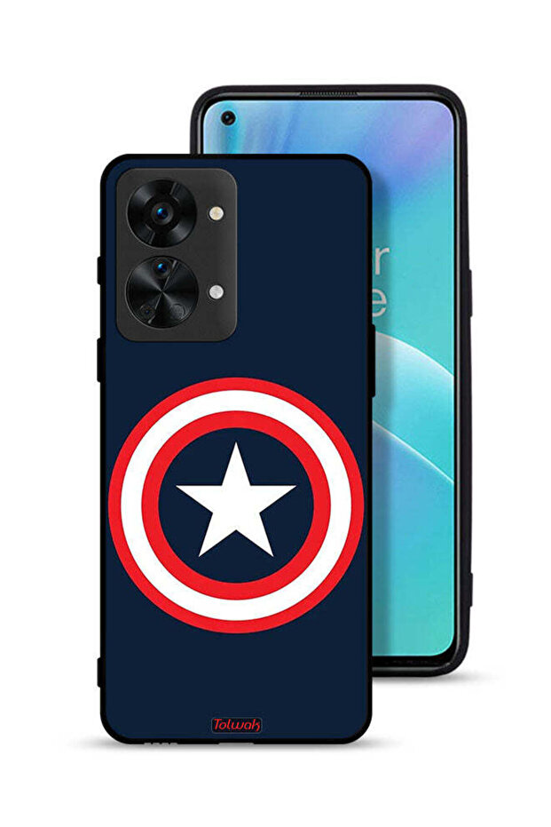 غطاء حماية لهاتف OnePlus Nord 2T 5G كابتن أمريكا