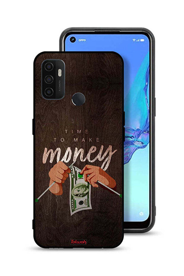 جراب حماية Oppo A32 حان وقت كسب المال