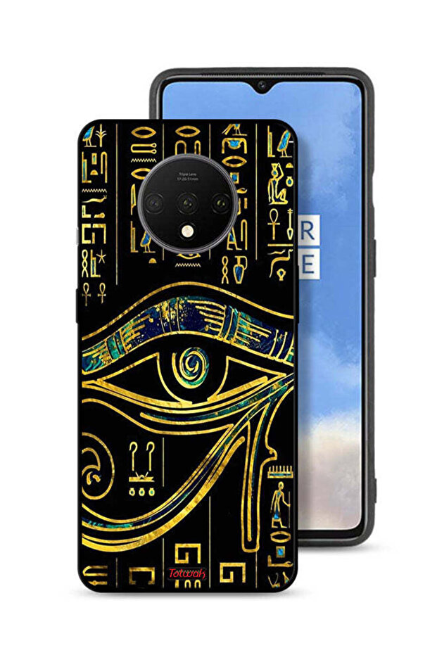 غطاء حماية لهاتف OnePlus 7T بتصميم عين فنية