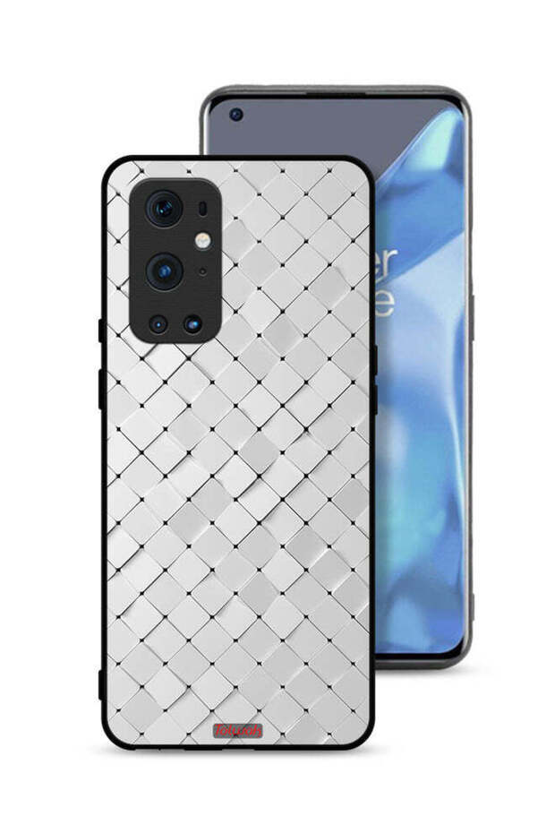 غطاء حماية لهاتف OnePlus 9 Pro 5G بنقشة البلاط