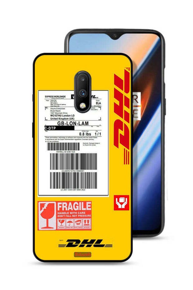 OnePlus 7 Protective Case Cover Dhl Sticker