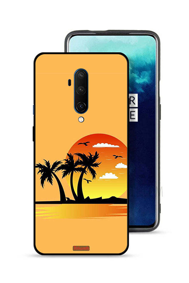 OnePlus 7T Pro Protective Case Cover Drawing Abstract Design