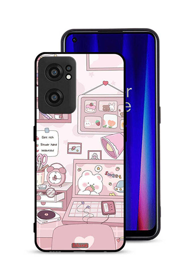 OnePlus Nord CE 2 5G Protective Case Cover Get Rich Study Hard